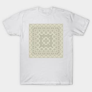 Bright square arabic ornate pattern T-Shirt